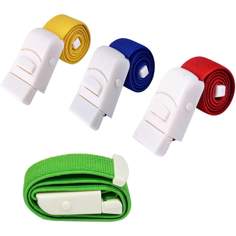 Elastic Bandage Tourniquets, 4Pack Quick Release Tourniquet Bands for Hunting an